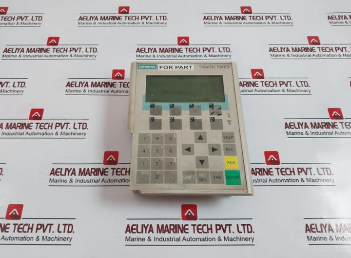 Siemens 6Av6641-0Ca01-0Ax1 Simatic Operator Panel Op77B Lc Display
