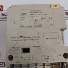 Siemens 6Av6641-0Ca01-0Ax1 Simatic Operator Panel Op77B Lc Display