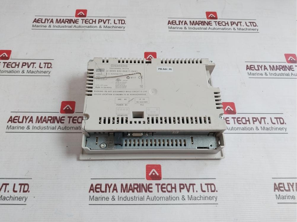Siemens 6Av6 642-0Aa11-0Ax1 Simatic Touch Panel Tp177A Dc24V/0.35A