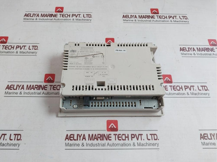 Siemens 6Av6 642-0Aa11-0Ax1 Simatic Touch Panel Tp177A Dc24V/0.35A