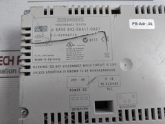 Siemens 6Av6 642-0Aa11-0Ax1 Simatic Touch Panel Tp177A Dc24V/0.35A