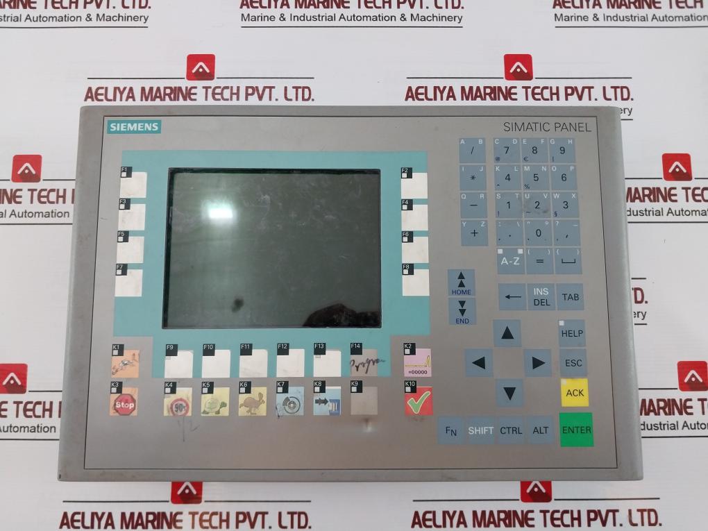 Siemens 6Av6 643-0Ba01-1Ax0 Operator Interface Panel Dc 24V/0,7A Max