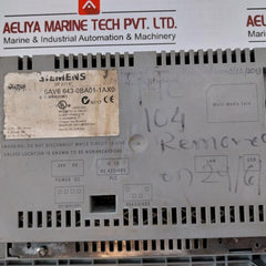 Siemens 6Av6 643-0Ba01-1Ax0 Operator Panel Dc 24V/0 7A Max