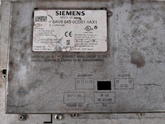 Siemens 6AV6 643-0CD01-1AX1 Touch Panel Mp277 10” Touch