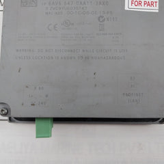 Siemens 6Av6 647-0Aa11-3Ax0 Touch Screen Panel Dc 24V/0.15A Max