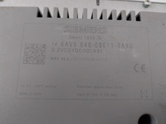 Siemens 6Av6 648-0Be11-3Ax0 Smart Panel Touch Operation