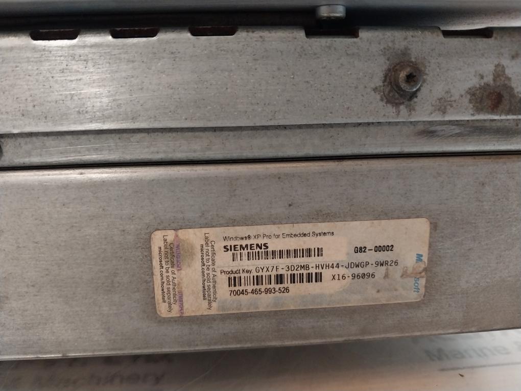 Siemens 6Av7423-2Ac00-0Ca1 Hmi Panel 100-240V-/50-60Hz Max 2,3A