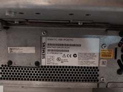 Siemens 6Av7423-2Ac00-0Ca1 Simatic Hmi Ipc6 Panel Pc Rev K7 150W