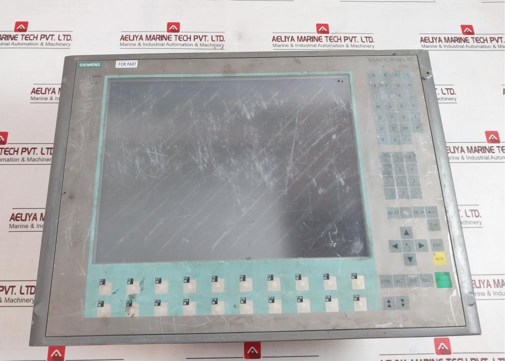 Siemens 6Av7462-0Ac00-0Ca0 Hmi Display Panel 100-240V-/50-60Hz