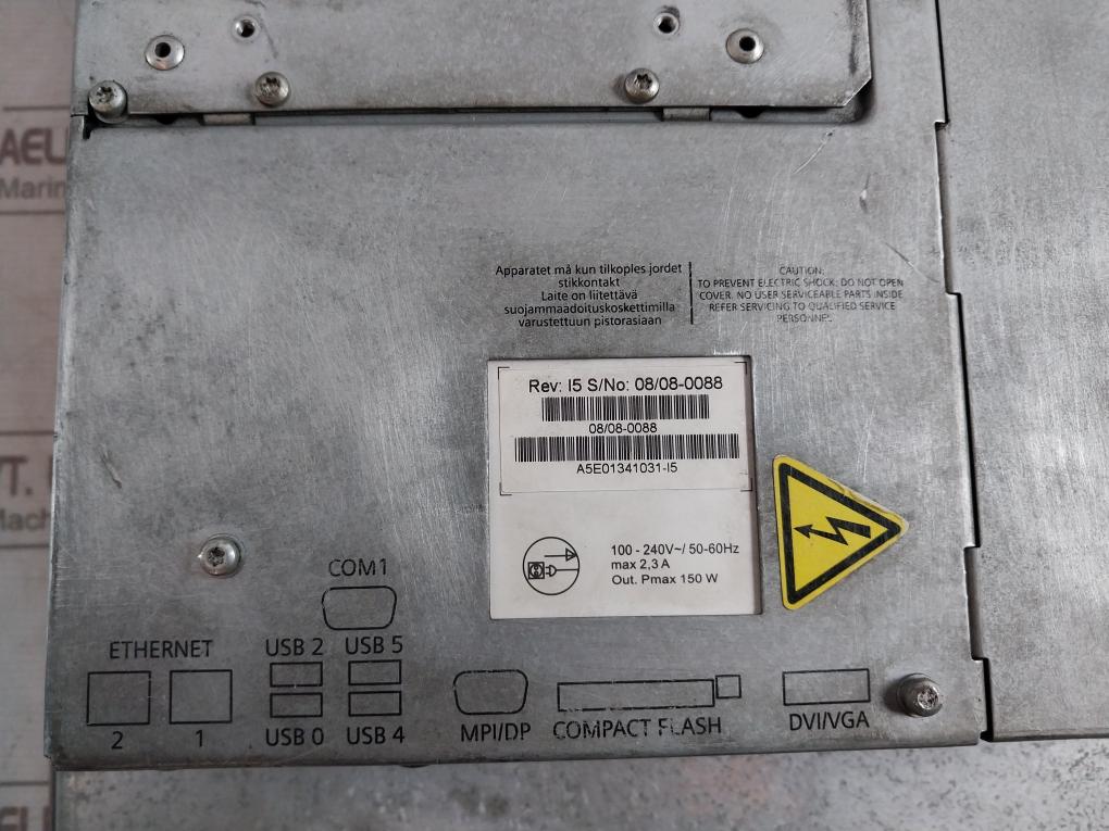 Siemens 6Av7462-0Ac00-0Ca0 Simatic Hmi Panel Rev I5 100-240V 150W