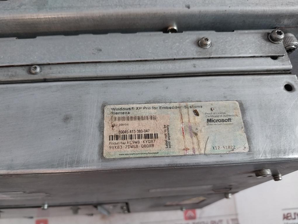 Siemens 6Av7462-0Ac00-0Ca0 Simatic Hmi Panel Rev I5 100-240V 150W