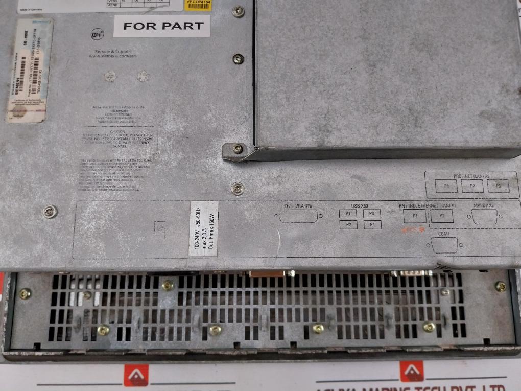 Siemens 6Av7885-0Aa11-1Da2 Simatic Touch Panel