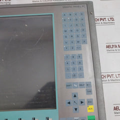 Siemens 6Av7892-0Bf10-1Bc0 Hmi Panel For Temperature Fan Monitoring