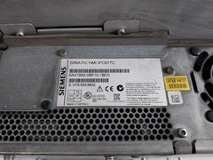 Siemens 6Av7892-0Bf10-1Bc0 Hmi Panel For Temperature Fan Monitoring
