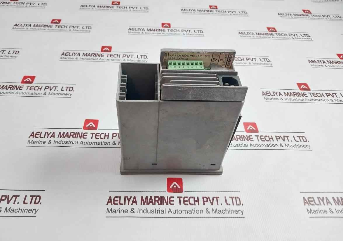 Siemens 6 Dr 2004-2a Process Controller Ac 110/120v Max 21va 13w(Not Working)