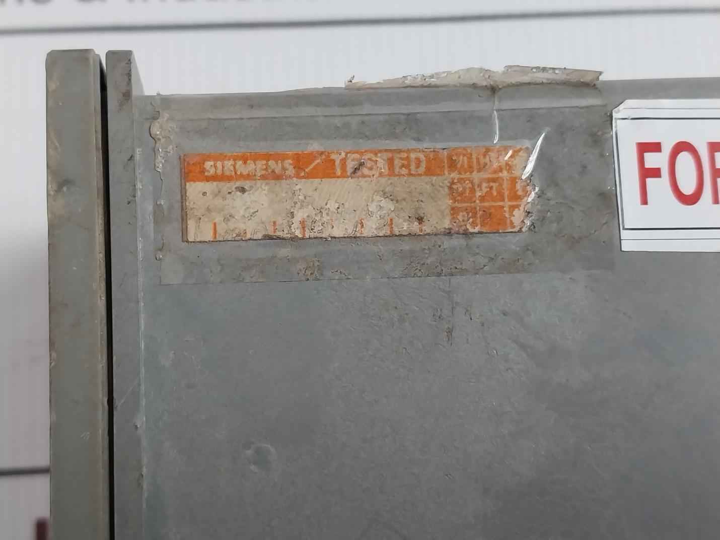 Siemens 6 Dr 2004-2a Process Controller Ac 110/120v Max 21va 13w(Not Working)