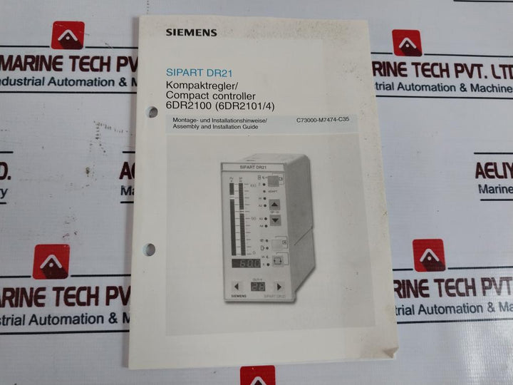 Siemens 6Dr2100-5 Sipart Dr21 Compact Controller, Ac 230V, Ip20/30/64