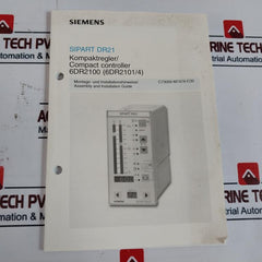 Siemens 6Dr2100-5 Sipart Dr21 Compact Controller, Ac 230V, Ip20/30/64