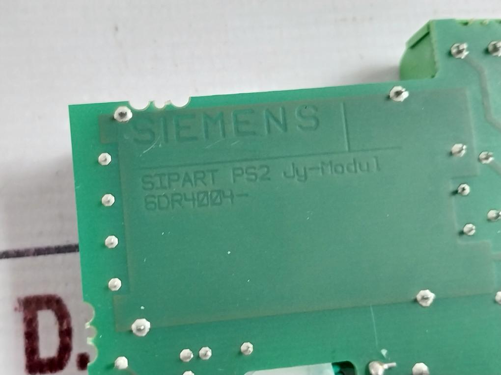 Siemens 6Dr4004 Jy-module Sipart Ps2