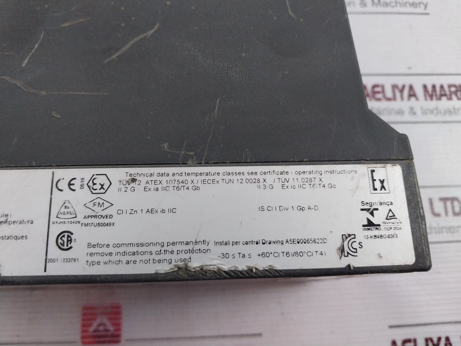 Siemens 6Dr5010-0Eg00-0Aa0 Sipart Ps2 I/P Positioner 100Ma 35Vdc