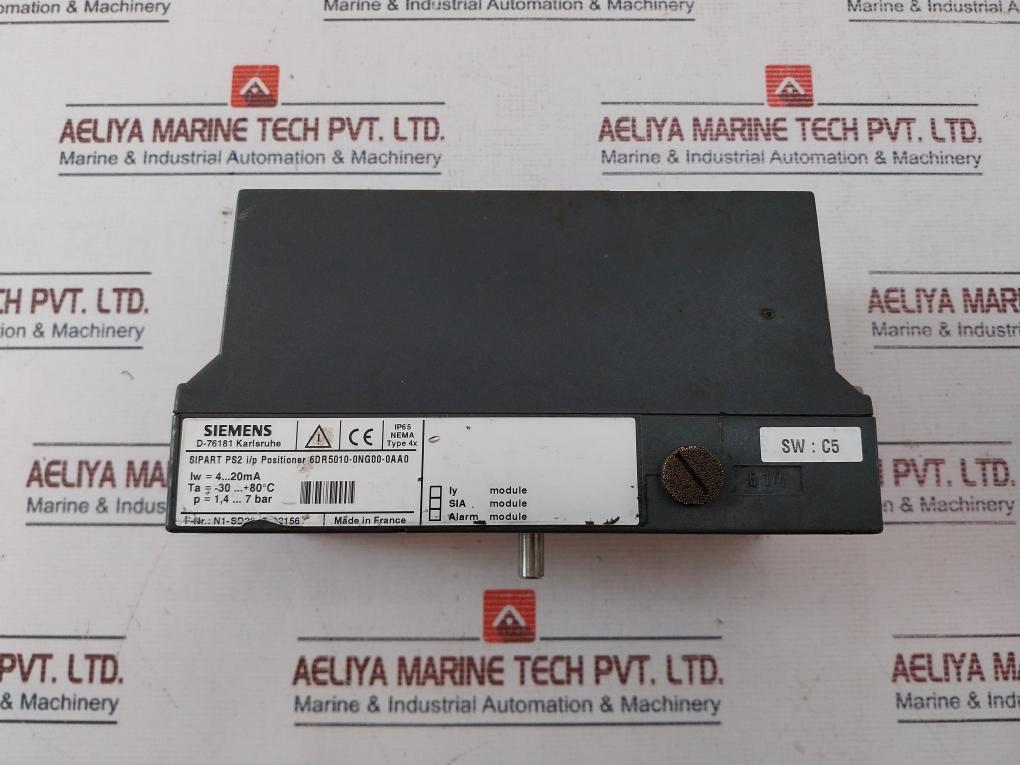 Siemens 6Dr5010-0Ng00-0Aa0 Electropneumatic Positioner 4-20Ma Ip65