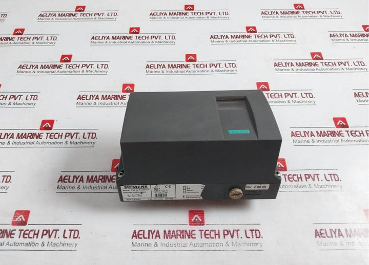 Siemens 6Dr5020-0Ng00-0Aa0 Sipart Ps2 Smart Electropneumatic Positioner 4-20Ma