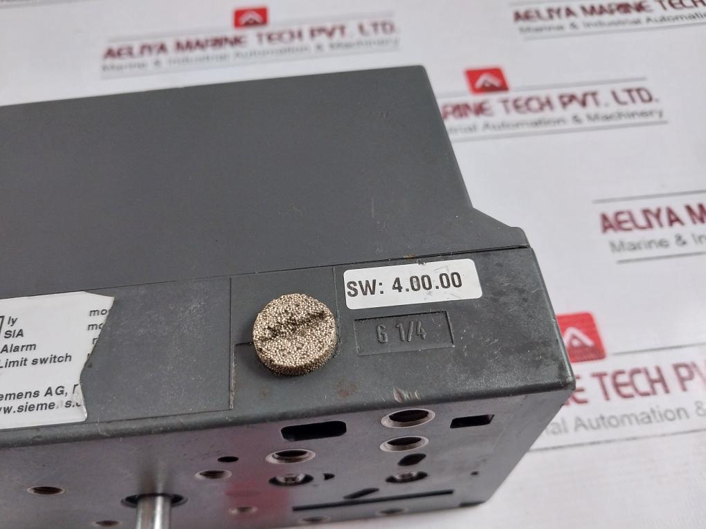 Siemens 6Dr5020-0Ng00-0Aa0 Sipart Ps2 Smart Electropneumatic Positioner 4-20Ma