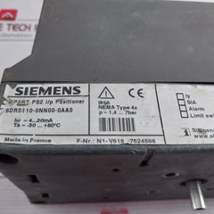 Siemens 6Dr5110-0Nn00-0Aa0 Sipart Ps2 I/P Positioner Hart/4-20Ma