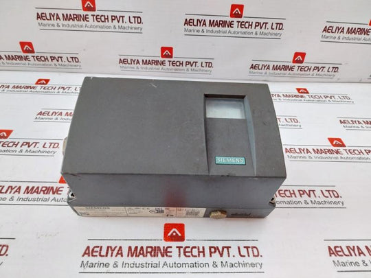 Siemens 6Dr5120-0Nn01-0Aa4 Sipart Ps2 Hart Positioner E344532 5.01.00 4-20Ma