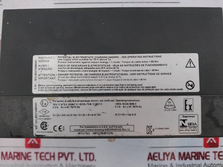 Siemens 6Dr5210-0En00-0Aa0 Sipart Ps2 Hart Electropneumatic Positioner 0/4-20Ma