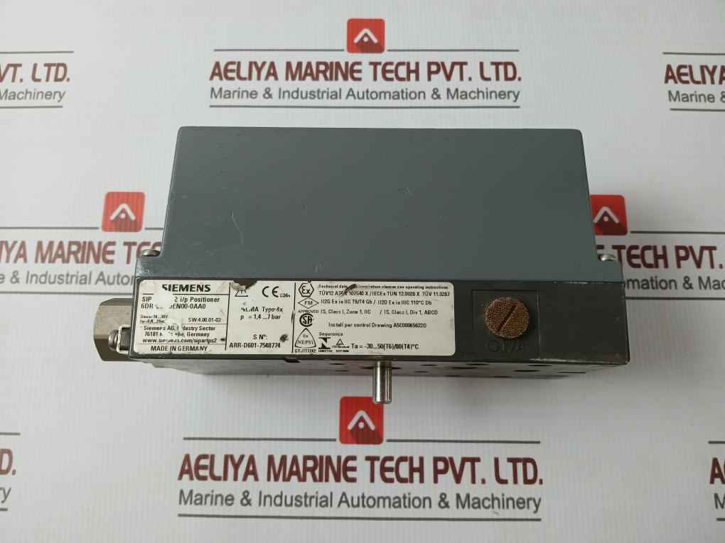 Siemens 6Dr5210-0En00-0Aa0 Sipart Ps2 Valve Positioner 18-30V A5E00065622D