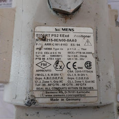 Siemens 6Dr5215-0En00-0Aa0 Sipart Ps2 Eexd Electropneumatic Positioner 1.4-7 Bar