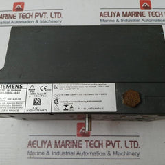 Siemens 6Dr5220-0En00-0Aa0 Sipart Ps2 Smart Electropneumatic Positioner 18-30V