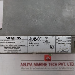 Siemens 6Dr5222-0Em00-0Aa0 Sipart Ps2 Hart Positioner 18…30V
