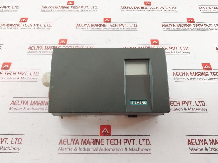Siemens 6Dr5310-0Ng00-0Aa0 Sipart Ps2 I/P Electropneumatic Positioner 100Ma