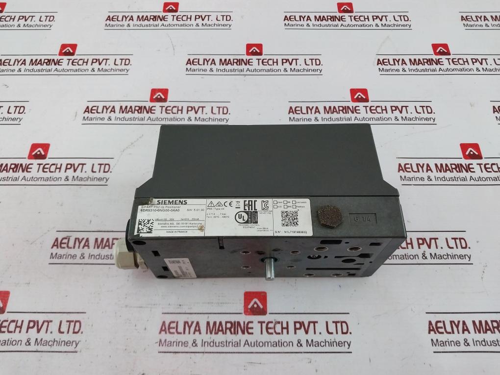 Siemens 6Dr5310-0Ng00-0Aa0 Sipart Ps2 I/P Electropneumatic Positioner 100Ma