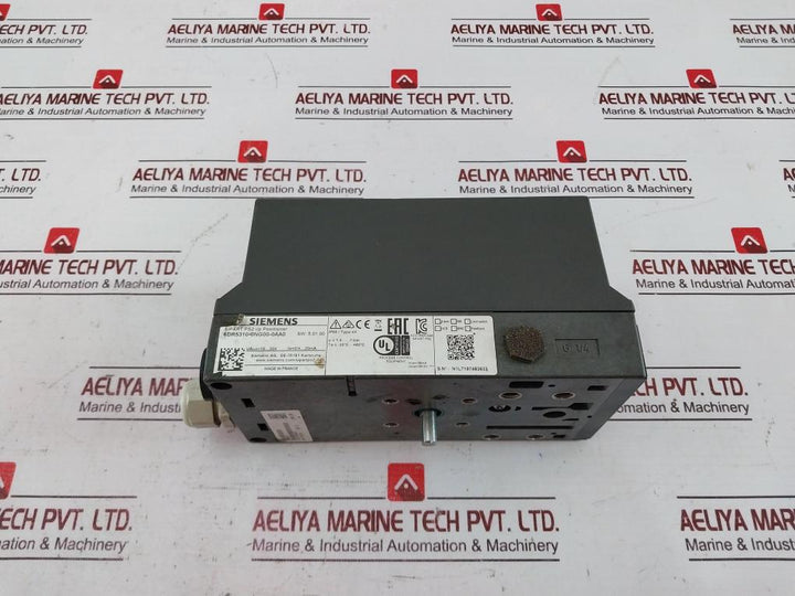 Siemens 6Dr5310-0Ng00-0Aa0 Sipart Ps2 I/P Electropneumatic Positioner 100Ma
