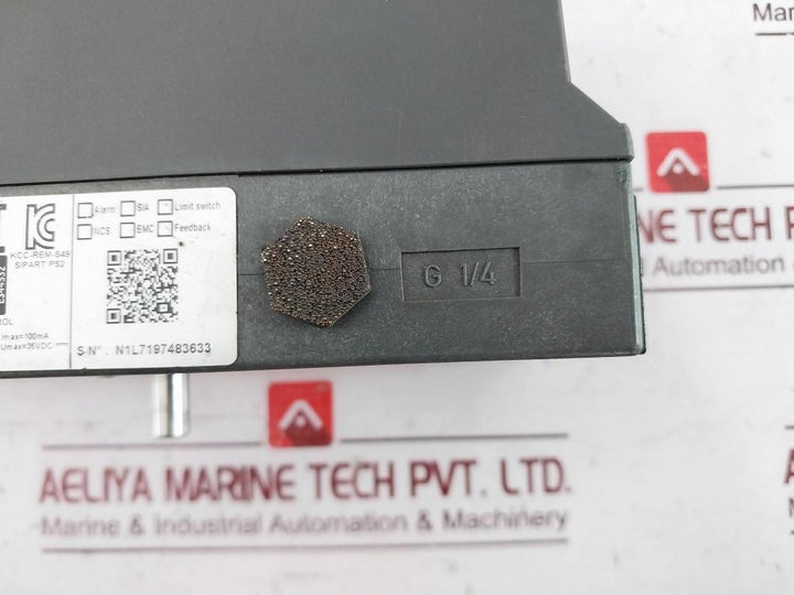 Siemens 6Dr5310-0Ng00-0Aa0 Sipart Ps2 I/P Electropneumatic Positioner 100Ma