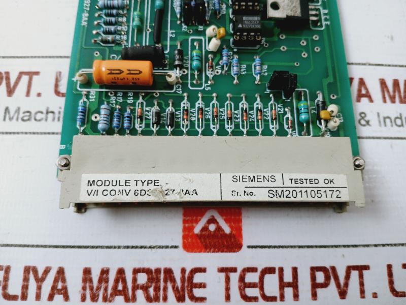 Siemens 6Ds1927-8Aa Teleperm Me Pcb Module/Rack 6Sd1715-a 8171