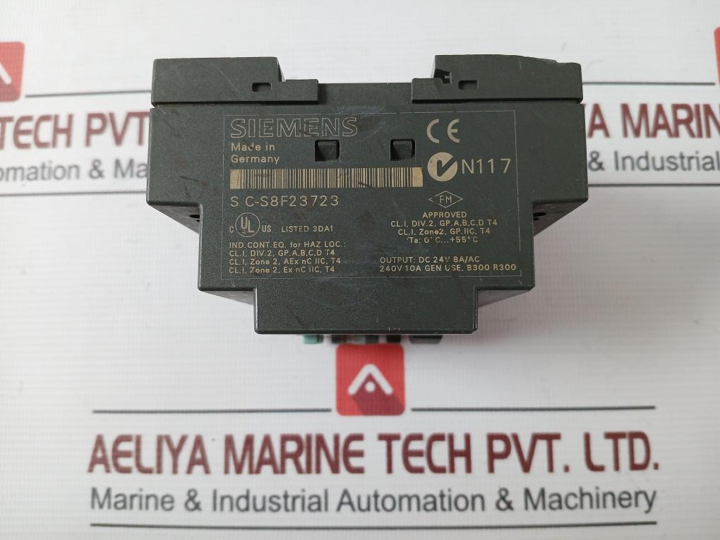 Siemens 6Ed1 052-1Fb00-0Ba4 Logic Module Display Ac/Dc 115..240V 8Xac/Dc