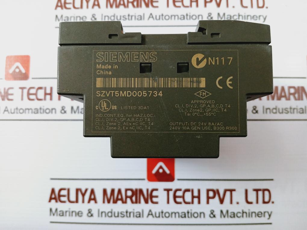 Siemens 6Ed1 052-1Fb00-0Ba5 Logo! 230Rc Display Logic Module Logo Dc24V 8A/Ac