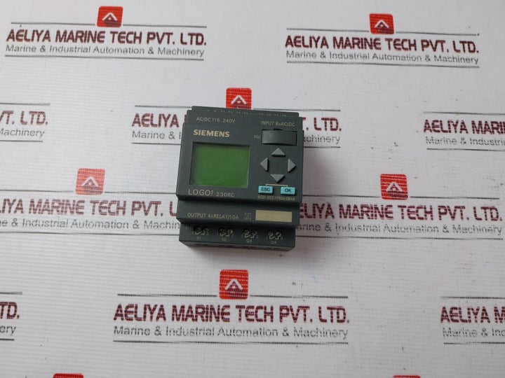 Siemens 6Ed1 052-1Fb00-0Ba6 Logic Module 240V 10A
