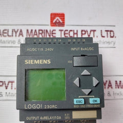 Siemens 6Ed1 052-1Fb00-0Ba6 Logic Module 240V 10A