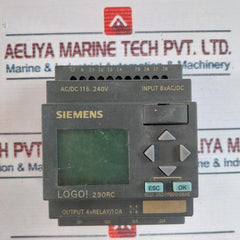 Siemens 6Ed1 052-1Fb00-0Ba6 Logic Module Logo! 230Rc