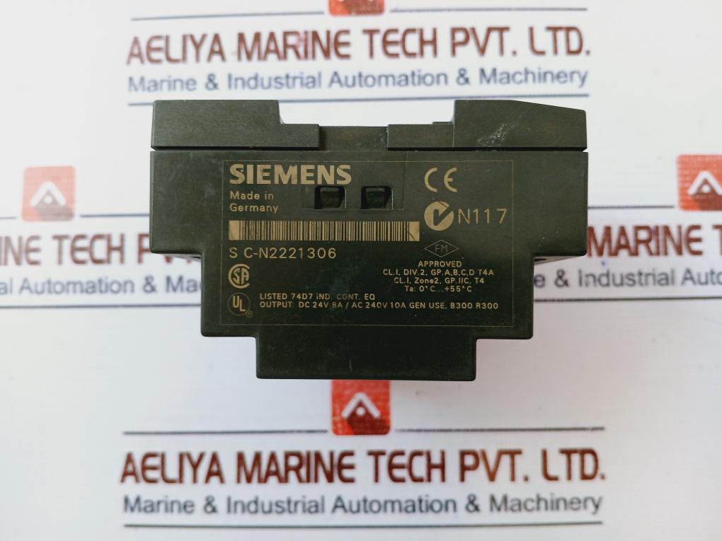 Siemens 6Ed1 052-1Md00-0Ba2 Logic Module Display 12/24Vdc