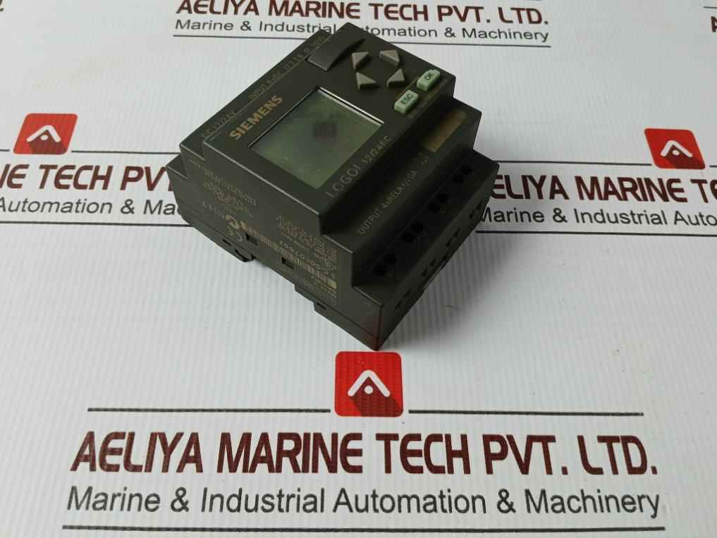 Siemens 6Ed1 052-1Md00-0Ba4 Logo! 12/24Rc Logic Display Module 0°C...+55°C