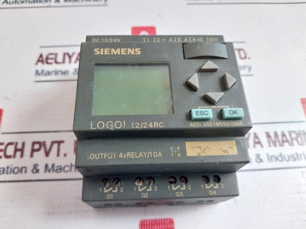 Siemens 6Ed1 052-1Md00-0Ba6 Controller 10A