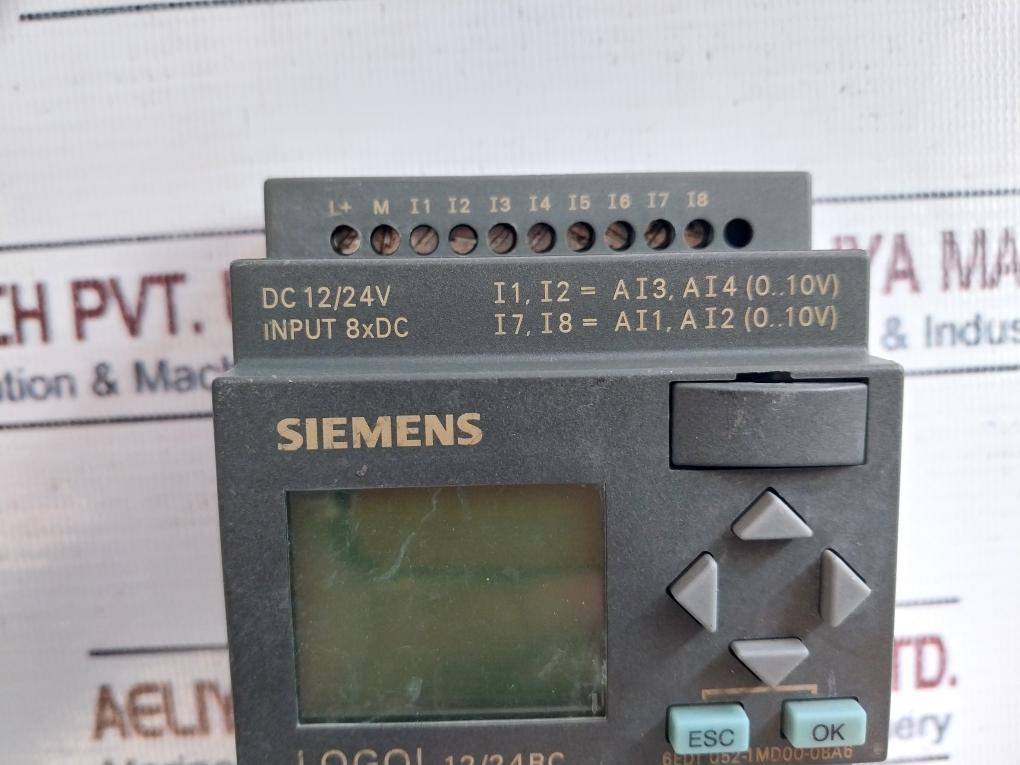 Siemens 6Ed1 052-1Md00-0Ba6 Controller 10A