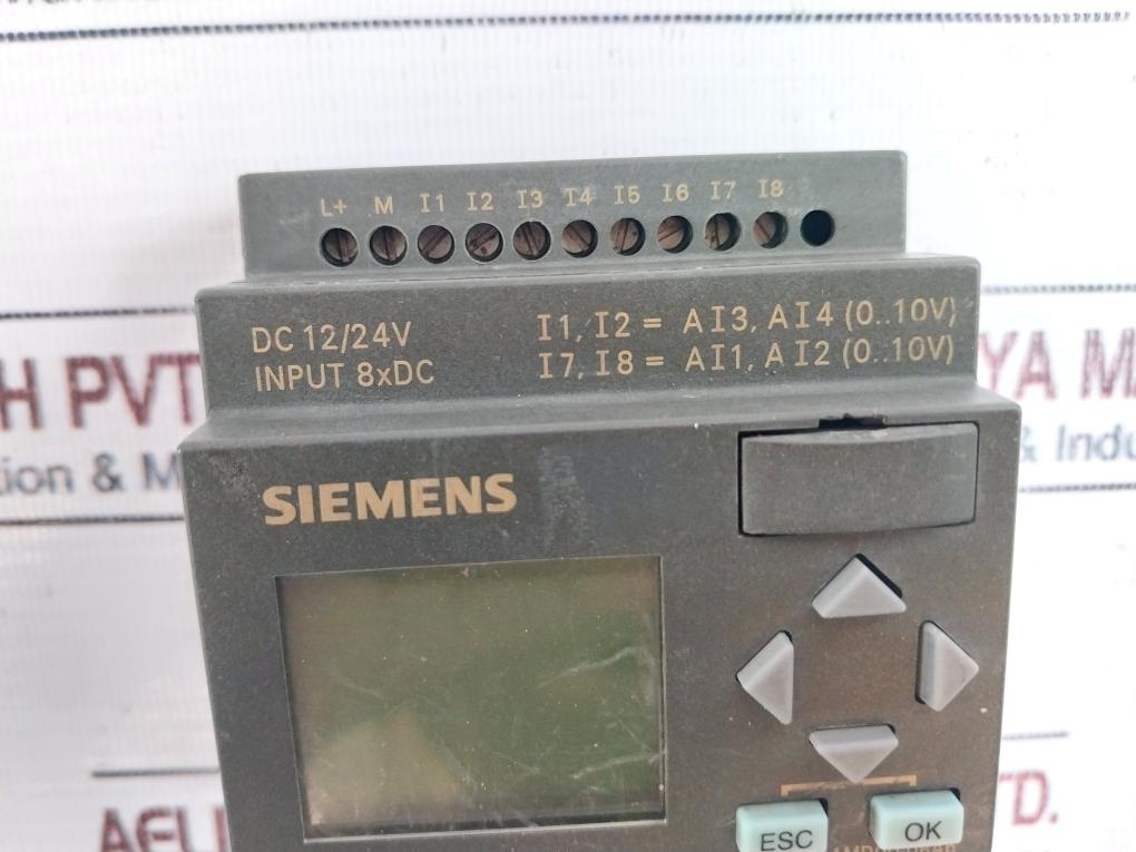 Siemens 6Ed1 052-1Md00-0Ba6 Logic Module 12/24Vdc