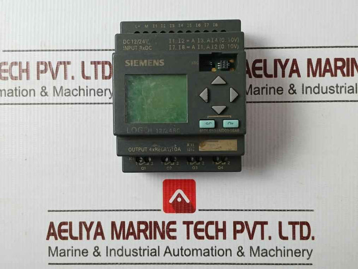Siemens 6Ed1 052-1Md00-0Ba6 Logo! 12/24Rc Logic Display Module 240V 10A
